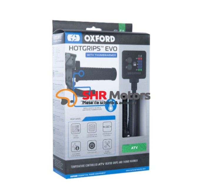 Set mansoane incalzite Oxford ATV EVO acceleratie