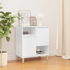 vidaXL Servantă, alb, 60x35x70 cm, lemn prelucrat