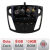 Navigatie Ford Focus 3 5960Pro-150 Android Octa Core Qualcomm 2K Qled 8+128 DTS DSP 360 4G Optical CarStore Technology