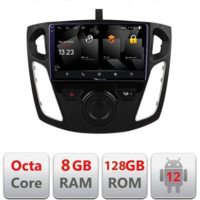 Navigatie Ford Focus 3 5960Pro-150 Android Octa Core Qualcomm 2K Qled 8+128 DTS DSP 360 4G Optical CarStore Technology foto