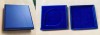 Cutie de LUX, veche, pentru prezentare, depozitare insigna, decoratie, placheta, medalie - dimensiune 6 cm