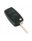 Carcasa tip briceag 2 butoane Alfa Romeo, Xenon Bright