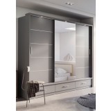 DRESSING SAMIRA 1 , GRI , 250X215X60 CM