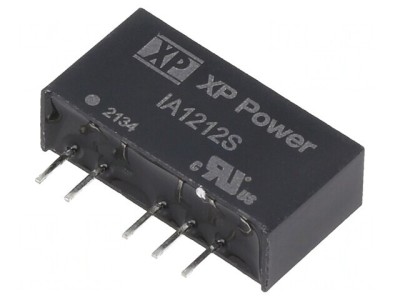 Convertor DC/DC 12V 1W SIP foto