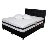 Set Saltea Super Lux Ortopedica Forte TULIP plus 2 perne microfibra 50x70, 180x200x30