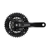 Cumpara ieftin Angrenaj Shimano Tourney FC-TY501 42/34/24 dinti, brat 170 mm, negru
