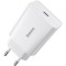 Incarcator Retea Baseus Speed Mini, 20W, 3A, 1 x USB-C, Alb CCFS-SN02