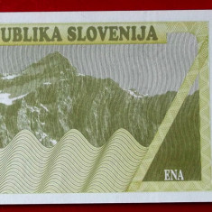 SLOVENIA 1 tolar 1990 UNC necirculata **