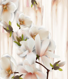 Cumpara ieftin Fototapet de perete autoadeziv si lavabil Abstract floral2, 350 x 200 cm