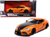 Modele auto și moto model 1/24 Fast &amp;amp; Furious 2020 Toyota Supra F&amp;amp;F F9 - 1:24 ( d&eacute;lka cca 19 cm )