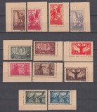 ROMANIA 1945 LP 178 APARAREA PATRIOTICA VICTORIA HARTIE GRI SERIE MNH