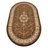 Covor Royal Adr oval model 521 maro, 200x290 cm
