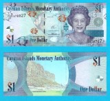 Insulele Cayman (pick 38) 1 Dollar 2014 UNC serie: D/4 9788..