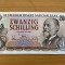 Bancnota 20 schillingi Austria 1956