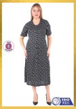 Cumpara ieftin Rochie Clasica cu Nasturi si Cordon Cod 0011 - 58Marimea, Yves