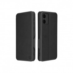 Husa Compatibila cu Motorola Moto E13 Techsuit Safe Wallet Plus Negru