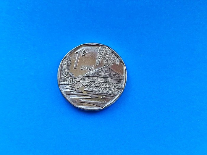1 Peso 1998 Cuba-stare buna-luciu de batere