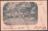 5372 - BUZIAS, Timis, Bazar, Litho, Romania - old postcard - used - 1898, Circulata, Printata