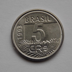 5 CRUZEIROS 1993 BRAZILIA-XF