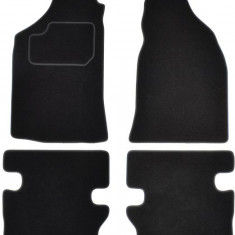 Set Covorase Auto Mocheta Fata + Spate Mammooth Mazda BT-50 2006-2015 Pick-up Negru MMT A041 MAZ110 PRM 01