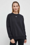 Cumpara ieftin Under Armour bluza femei, culoarea negru, neted