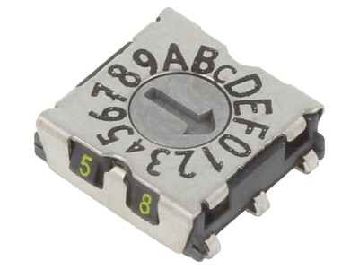 &amp;Icirc;ntrerupător codificare HEX/BCD, SMD foto