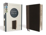 Niv, Giant Print Compact Bible, Leathersoft, Black, Red Letter Edition, Comfort Print
