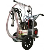Cumpara ieftin Mulgatoare Vaci Gardelina T130 IN IC, 30L INOX, 1 post, 180 l/min, 10 bovine pe ora