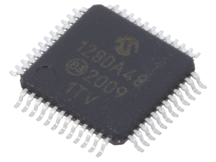 Microcontroler AVR TQFP48 128kB FLASH