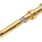 Conector mamă aurit 1mm2 10A