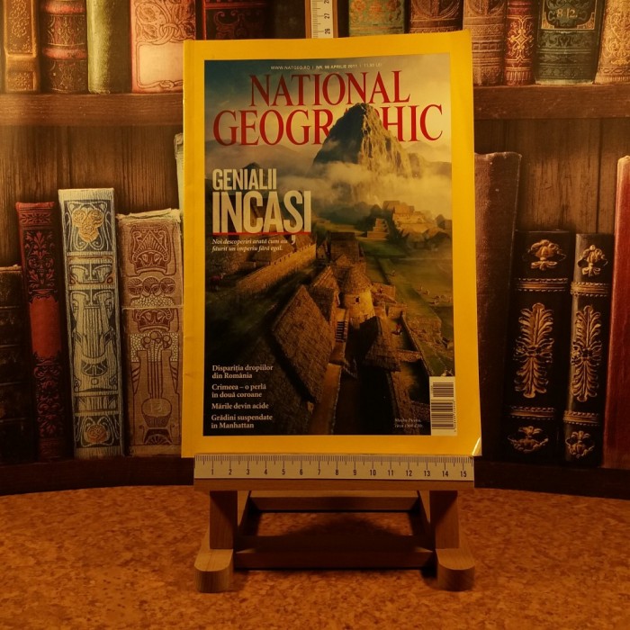 National Geographic nr. 96 aprilie 2011 "A7200" National Geographic nr. 96 aprilie 2011 "A7200"