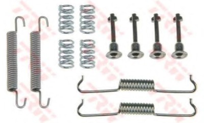 Set accesorii, saboti frana parcare VW TRANSPORTER V caroserie (7HA, 7HH, 7EA, 7EH) (2003 - 2016) TRW SFK374 foto