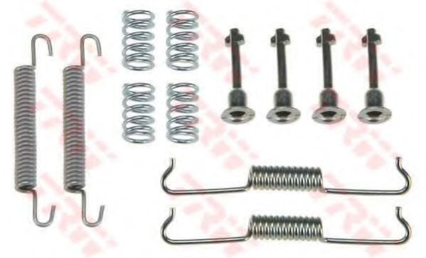 Set accesorii, saboti frana parcare VW TRANSPORTER V caroserie (7HA, 7HH, 7EA, 7EH) (2003 - 2016) TRW SFK374