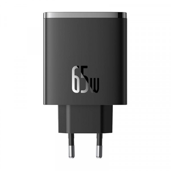 Incarcator Retea Baseus OS-Cube Pro, 65W, 3.25A, 1 x USB-A - 2 x USB-C, Negru P10152301113-00