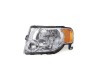Far Ford Escape, 01.2008-12.2012, montare fata, stanga, Tip=USA; H13+PY27/7W+W5W; manual; argintiu; Omologare: SAE; halogen, Taiwan
