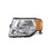 Far Ford Escape, 01.2008-12.2012, montare fata, stanga, Tip=USA; H13+PY27/7W+W5W; manual; argintiu; Omologare: SAE; halogen, Taiwan