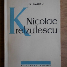 G. Barbu - Nicolae Kretzulescu