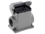 Carcasă HDC 6B pentru conectori Han&reg; B, IP65, din aliaj de aluminiu