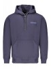 Hanorac bărbați, cu imprimeu pe spate și logo pe față, Regular fit, bleumarin, S, L, M