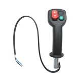 Joystick electric cu 2 butoane L-DK-09, maner ergonomic de comanda