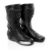 Cizme moto piele Adrenaline Rocket, negru, marime 43