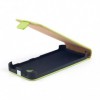 Husa Piele Flip Verde Apple iPhone 5C Vision