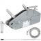 Troliu manual orizontal 1600 kg, Lungime cablu 20 m, cablu otel
