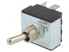 Comutator Basculant Sci 3PST-NO 10A 250V ON-OFF Metalic Montare Panou