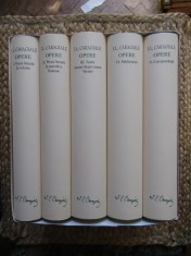 I.L. Caragiale &ndash; Opere complete 1, 2, 3, 4, 5 (ed. lux, Academia Romana, 5 vol.) EDITIE DE LUX