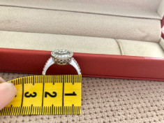 Inel diamant + cercei diamant 0.21 ct foto