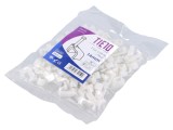 Element de susținere natural pentru cablu plat 100 buc - TIE10