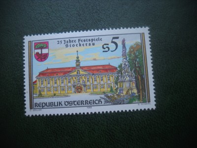 HOPCT TIMBRE MNH 632 FESTIVALUL STOCKERAU 1988 -1 VAL AUSTRIA foto