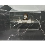 Suport pentru prajituri cu logo personalizat,din plexiglas