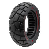 Cumpara ieftin Anvelopa solida trotineta electrica Amitor 9x3-5.5 Linie Rosu-Negru